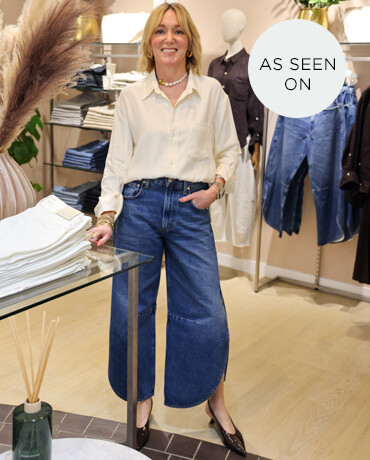 Deryane Tadd wearing Tulip Jean in Dynasty