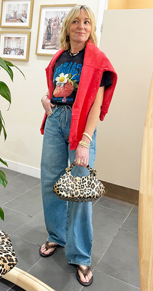 Styling the Ganni Graphic Tee 