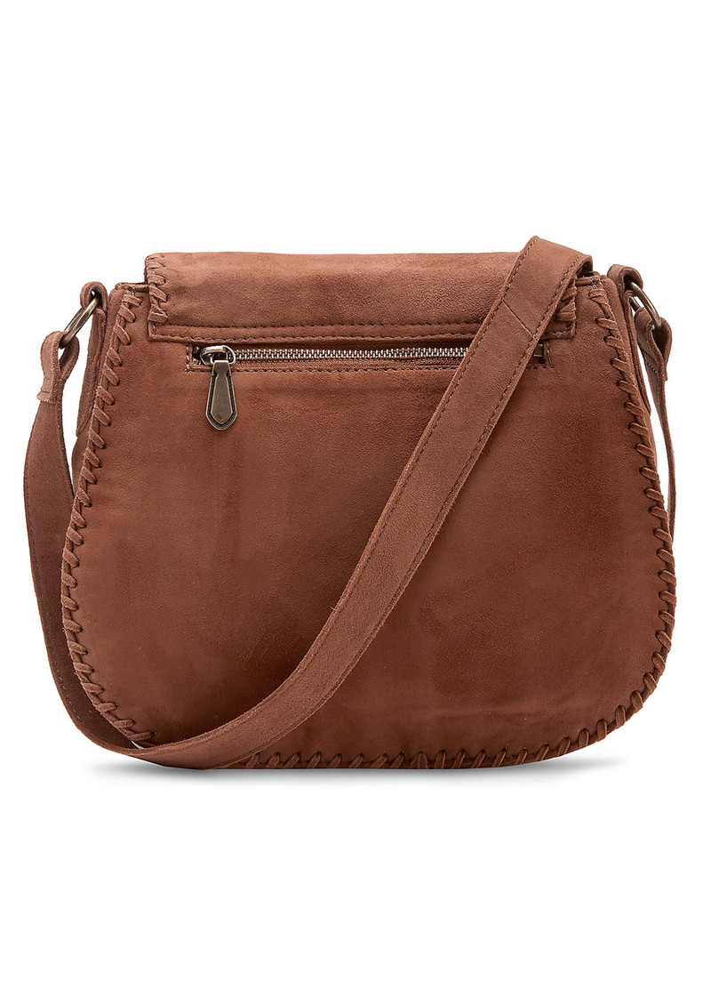 Liebeskind Edda Lace Suede Bag Cognac
