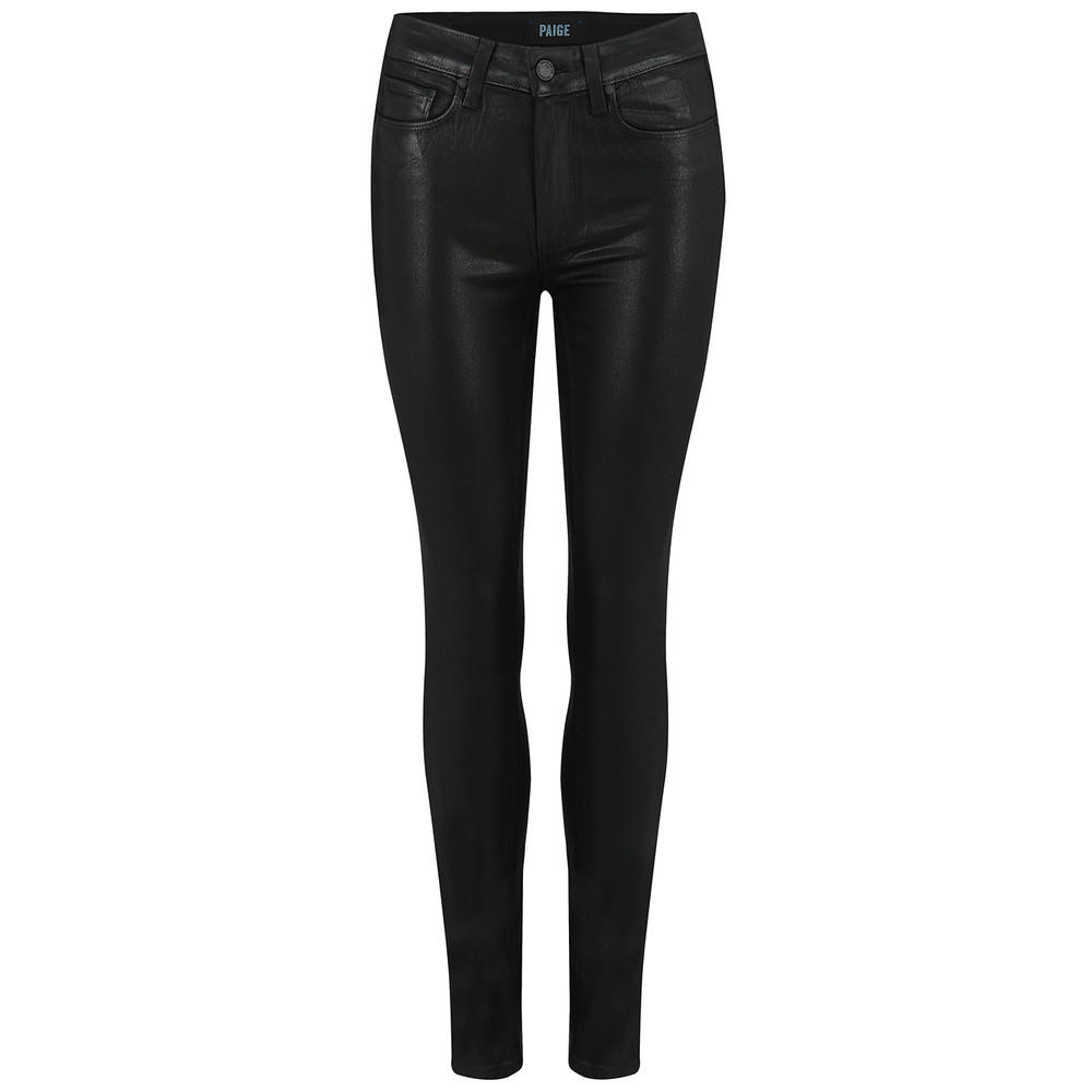 Paige Denim Women's Black Hoxton Ankle Luxe Coating Jeans - Fog