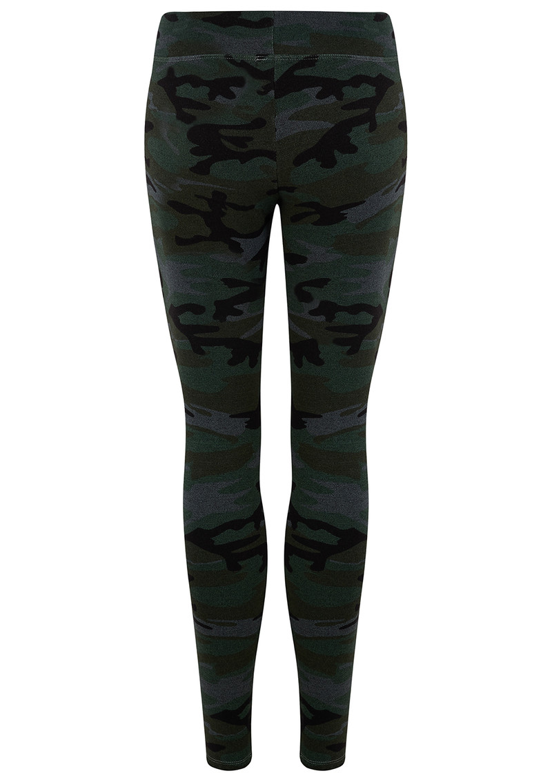 SUNDRY Camo Yoga Pant - Charcoal Camo