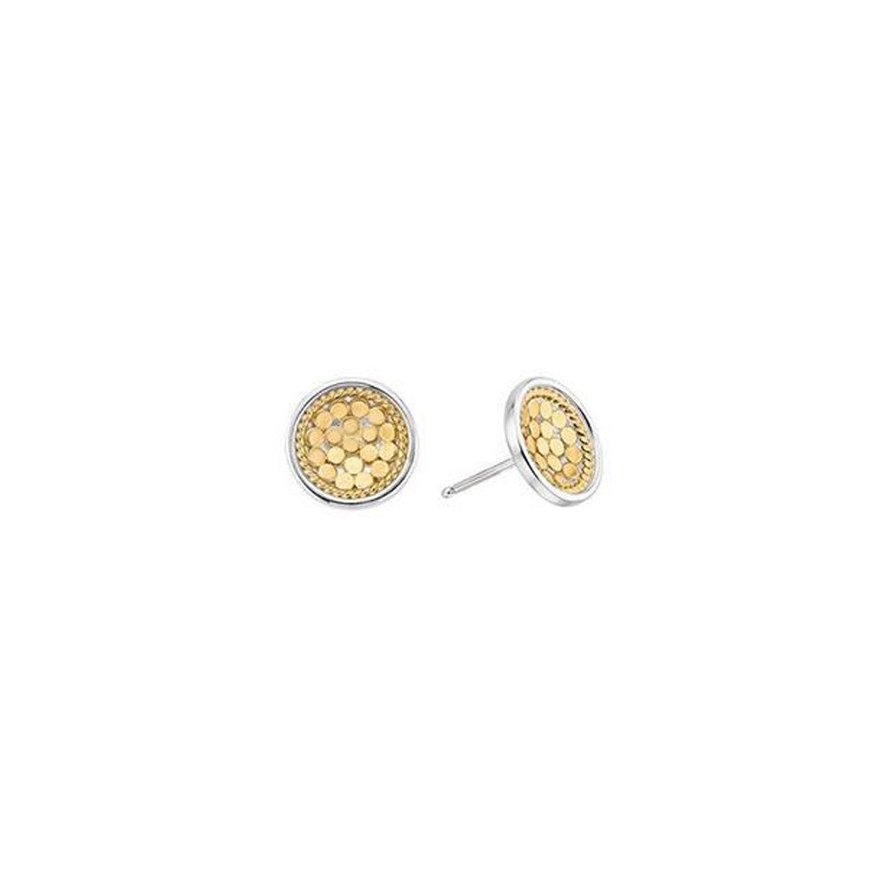 Anna Beck Women's Gold Dish Stud Earrings
