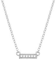 ANNA BECK Mini Bar Reversible Necklace - Gold & Silver