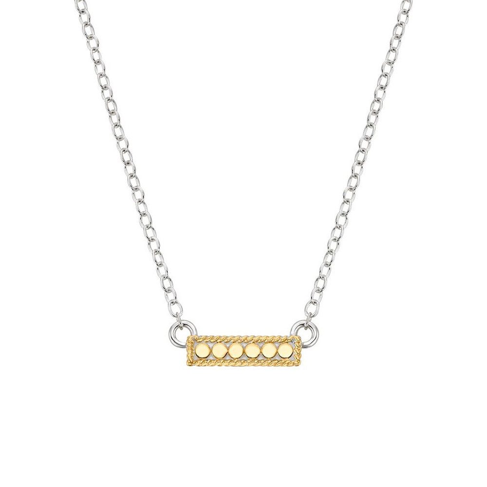 Anna Beck Women's Gold/Silver Mini Bar Reversible Necklace - &