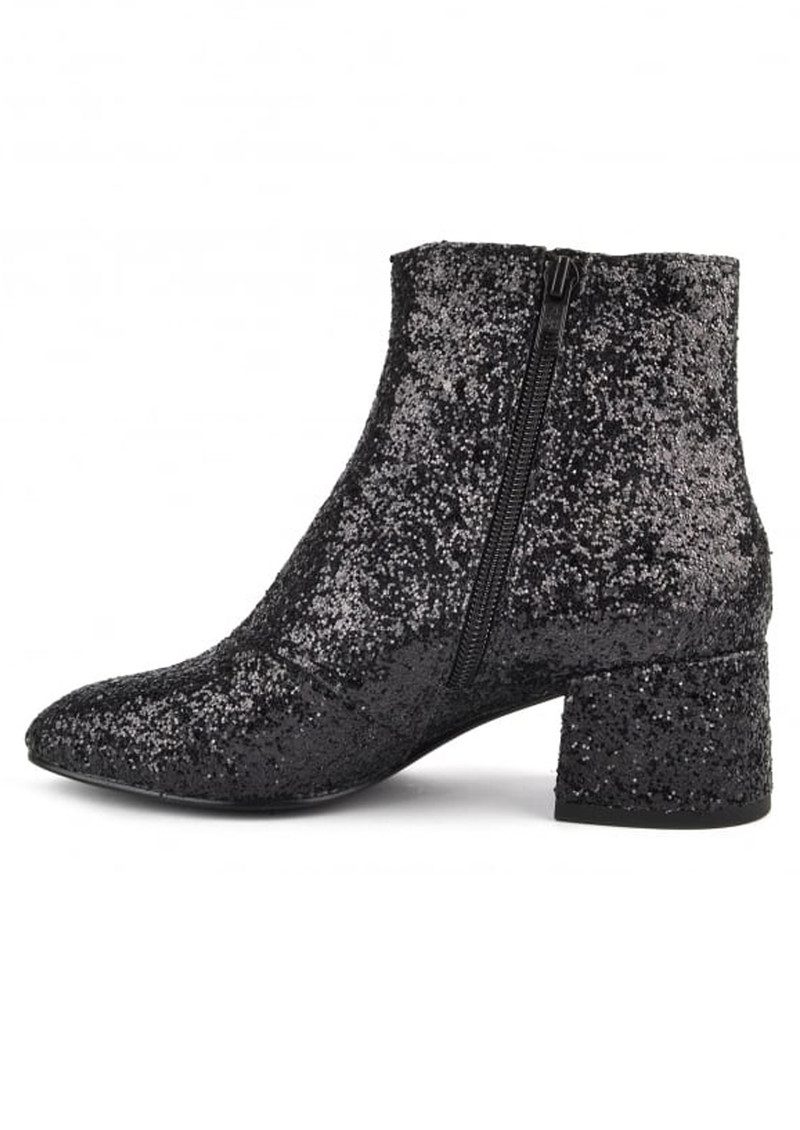 Ash Dragon Glitter Boot Black