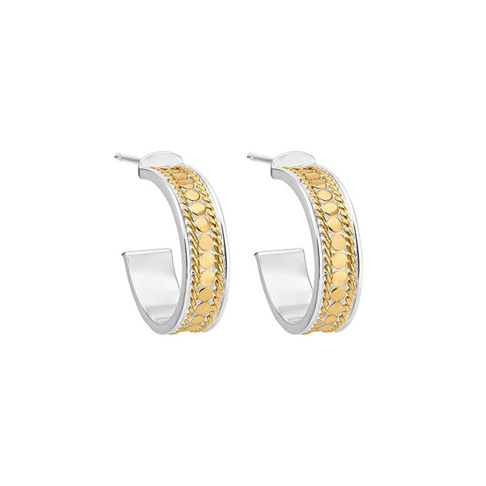 Anna Beck Women's Gold Hoop Post Earrings