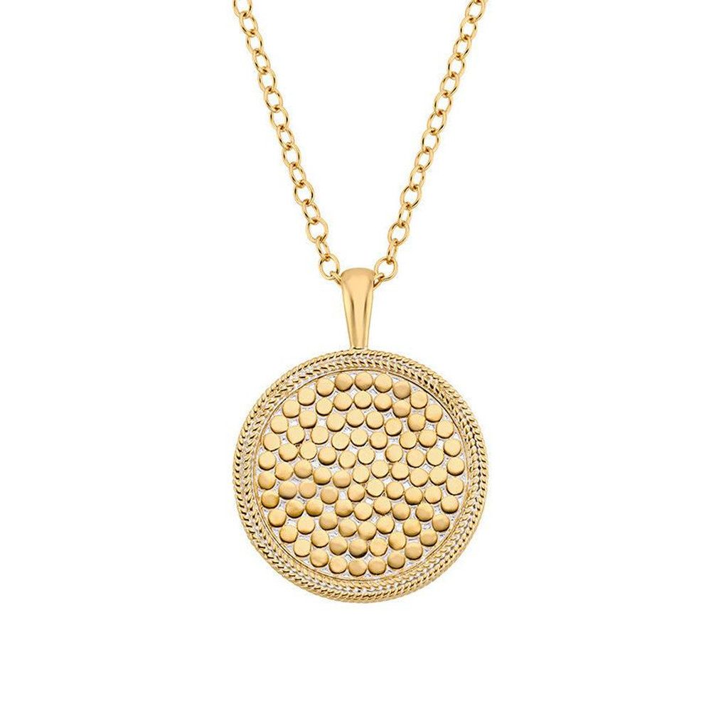 Anna Beck Women's Gold Medallion Necklace