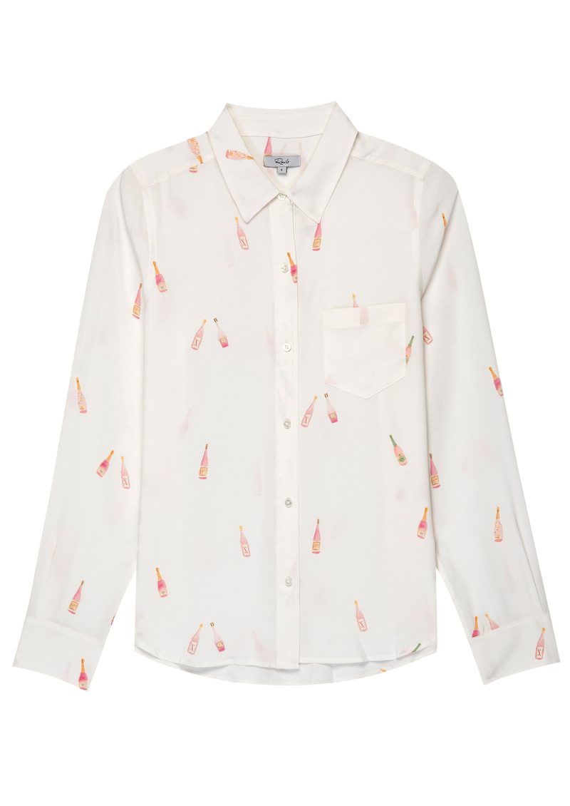 Rails Kate Silk Shirt - Rose All Day