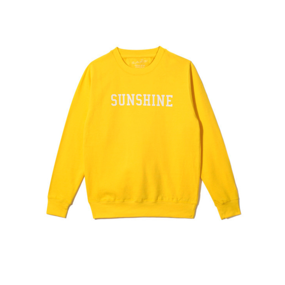 Yellow sunshine sweatshirt clearance