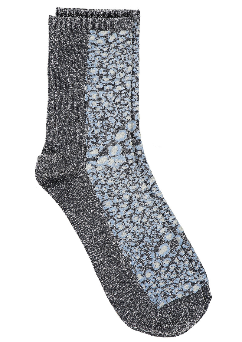 Becksondergaard Dagmar Leo Socks Dusty Blue