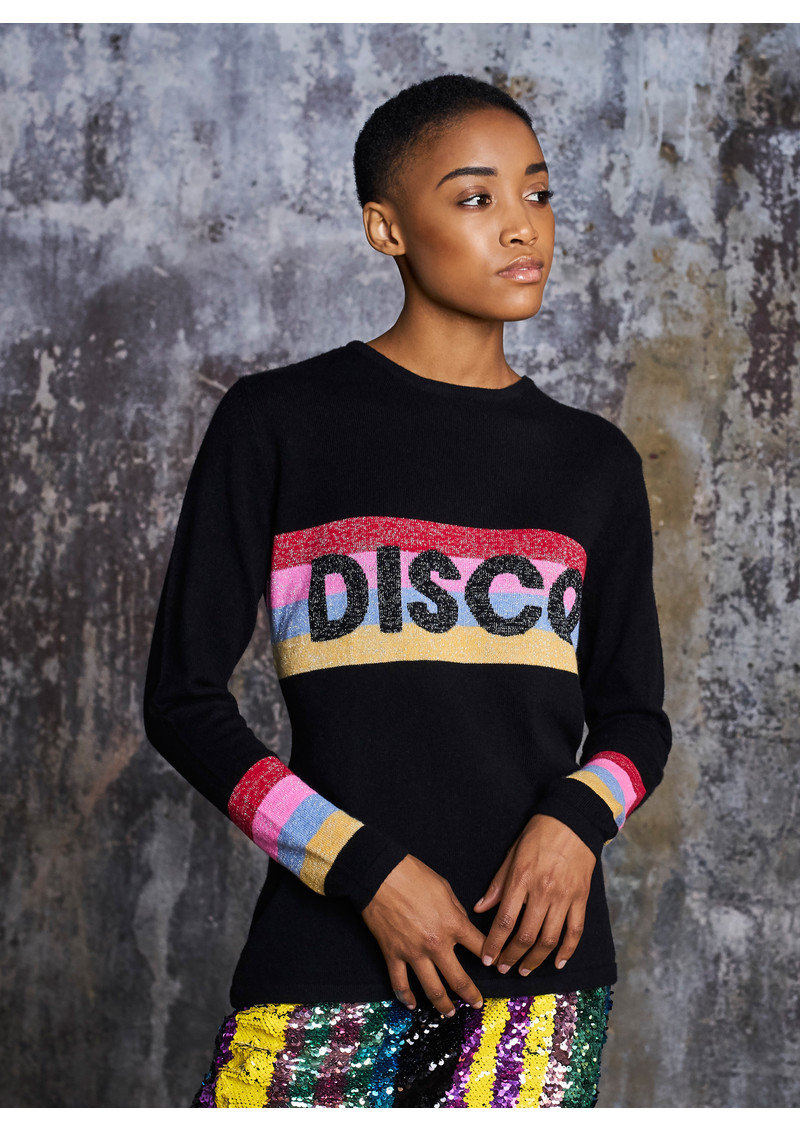 ORWELL + AUSTEN Disco Jumper Black