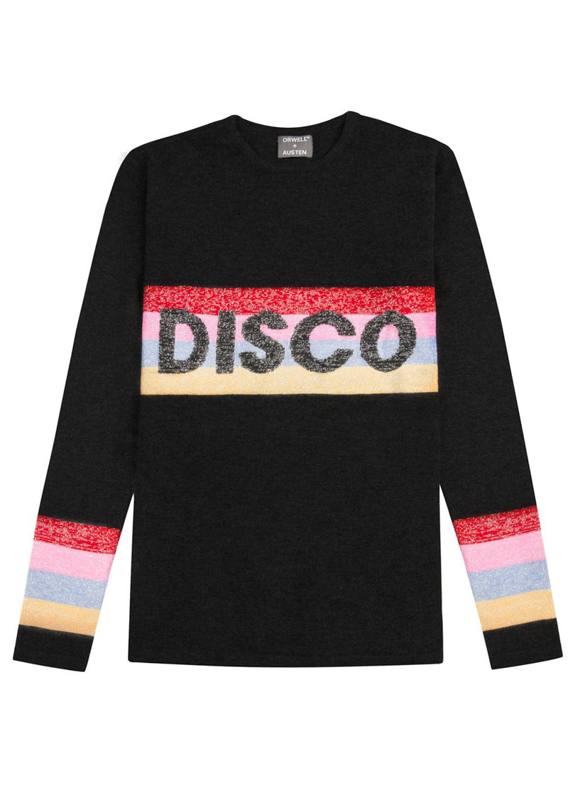 ORWELL + AUSTEN Disco Jumper Black