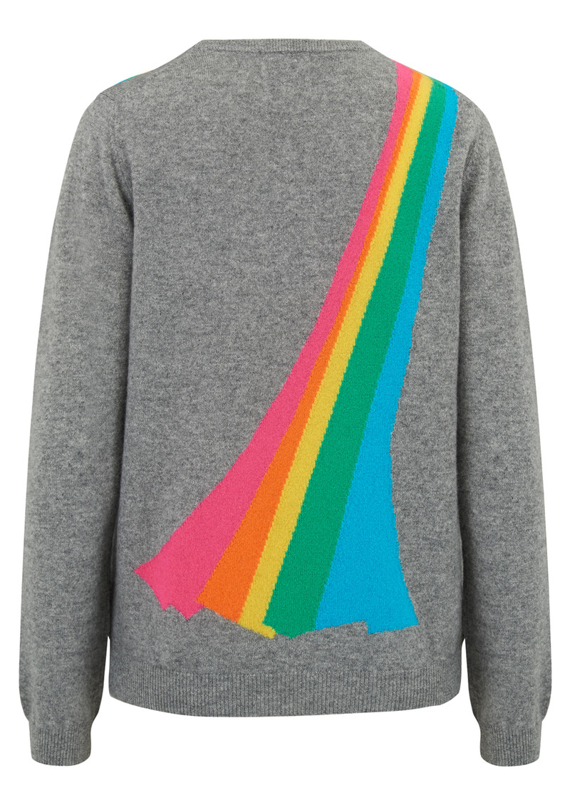 Pot Of Gold Cashmere Jumper Mid Grey Pot Of Gold Cashmere Jumper Mid Grey