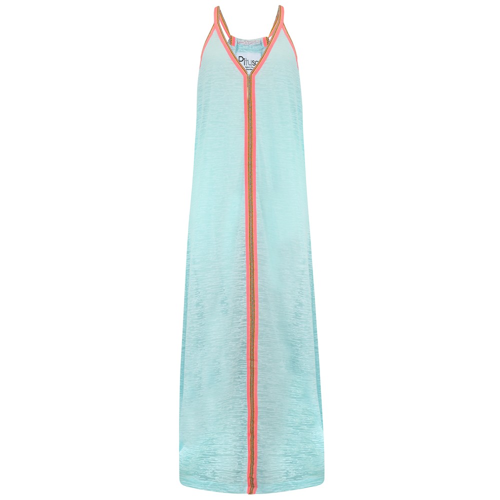 Pitusa Women's Inca Sun Dress - Aqua
