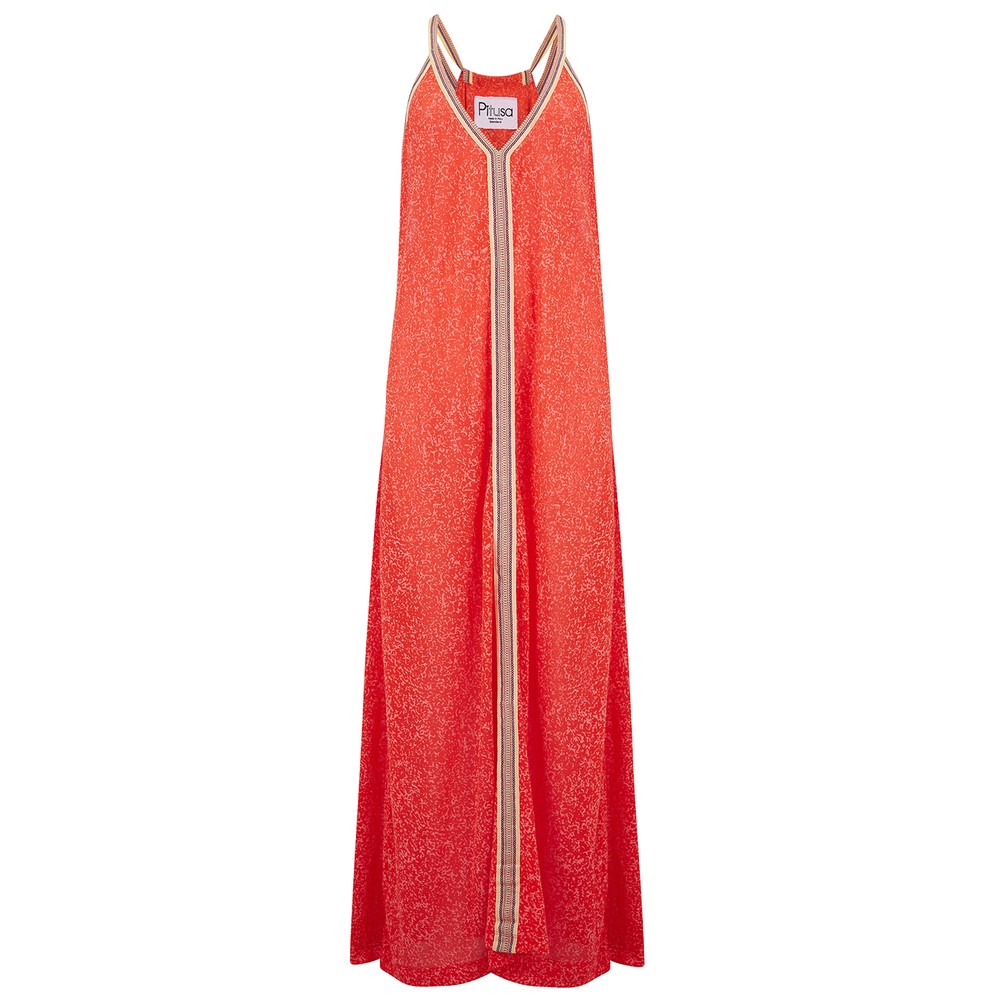 Pitusa Women's Inca Sun Dress - Strawberry