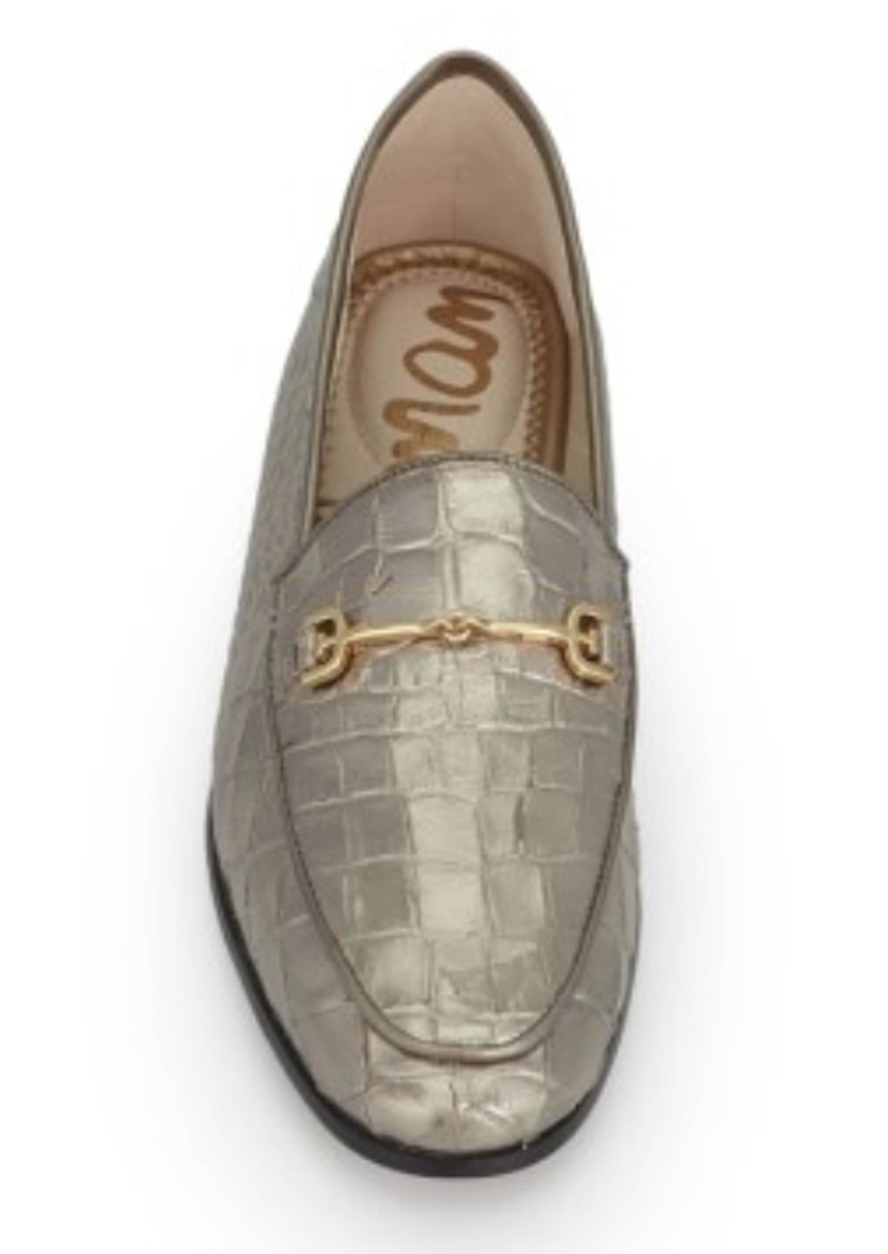 sam edelman croc loafers