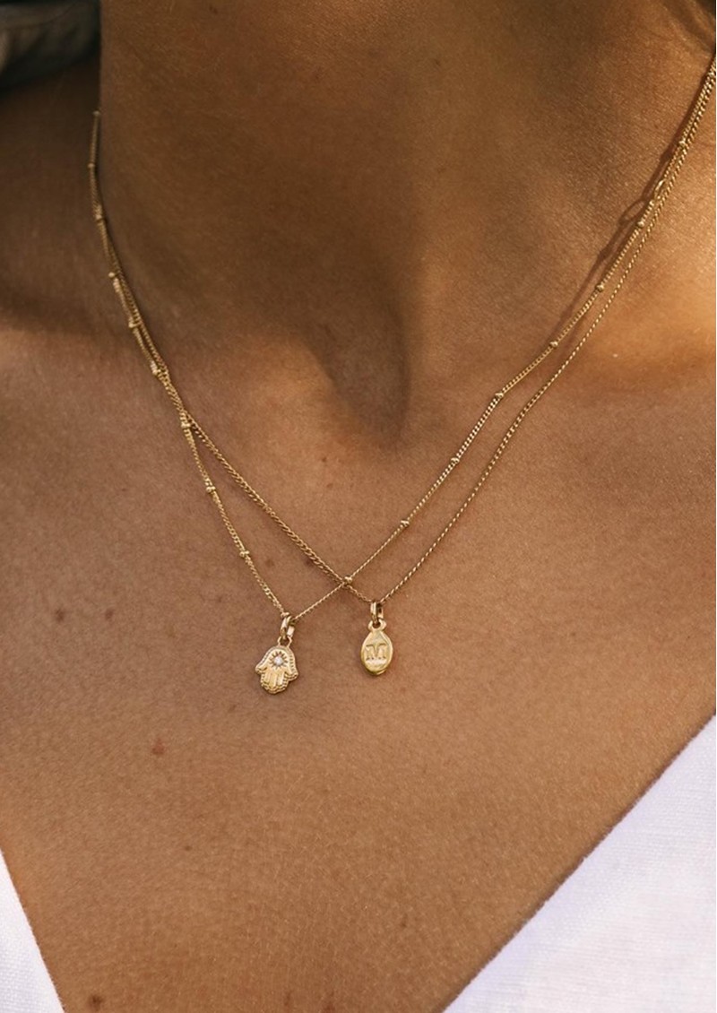 KIRSTIN ASH Bespoke Alphabet 'A' Charm 