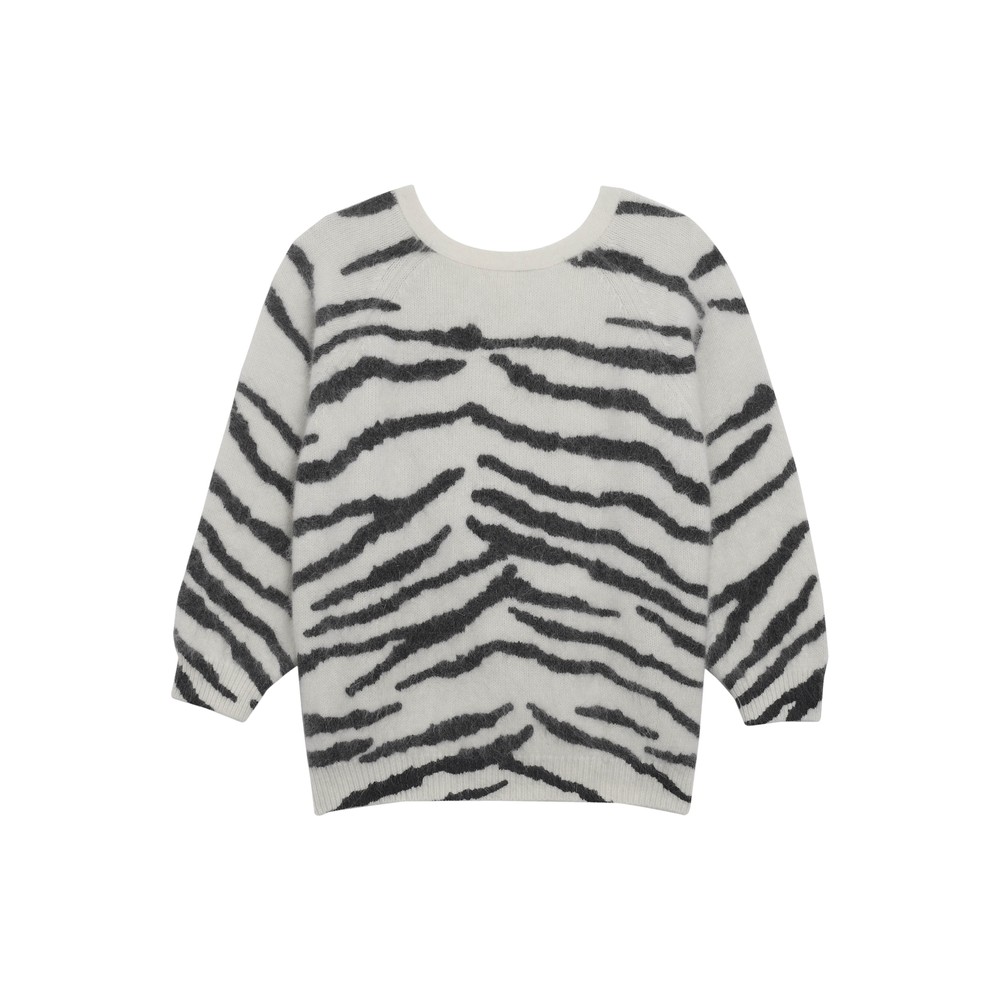 Ba\u0026sh Zaya Zebra Jumper - White