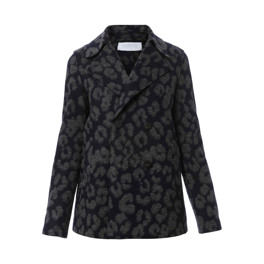 Leopard print peacoat Clearance