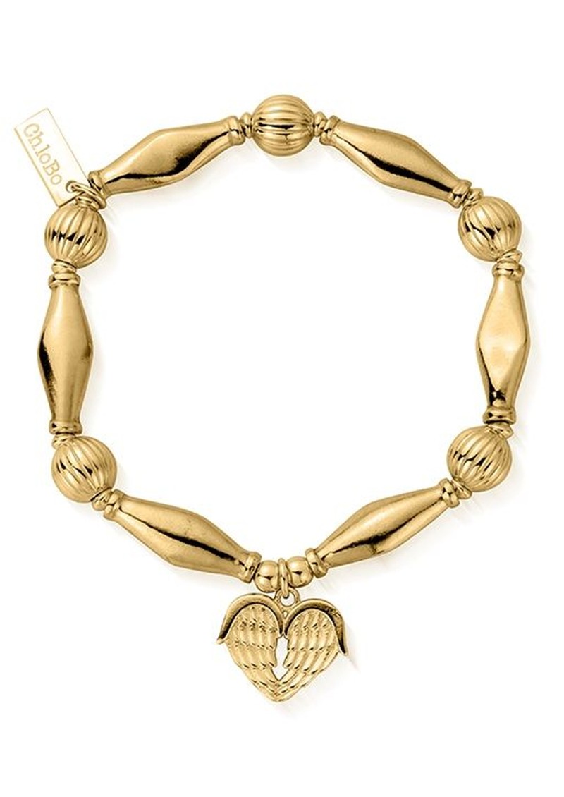 ChloBo Heavenly Heart Bracelet Gold