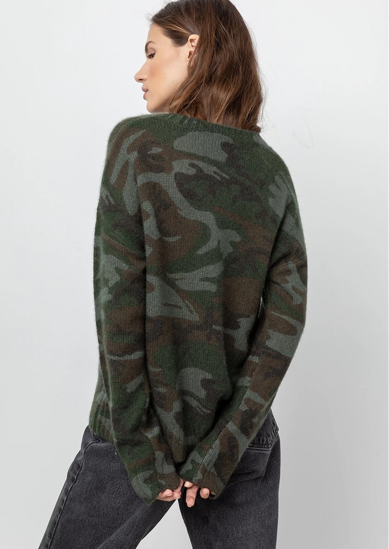 rails camo sweater