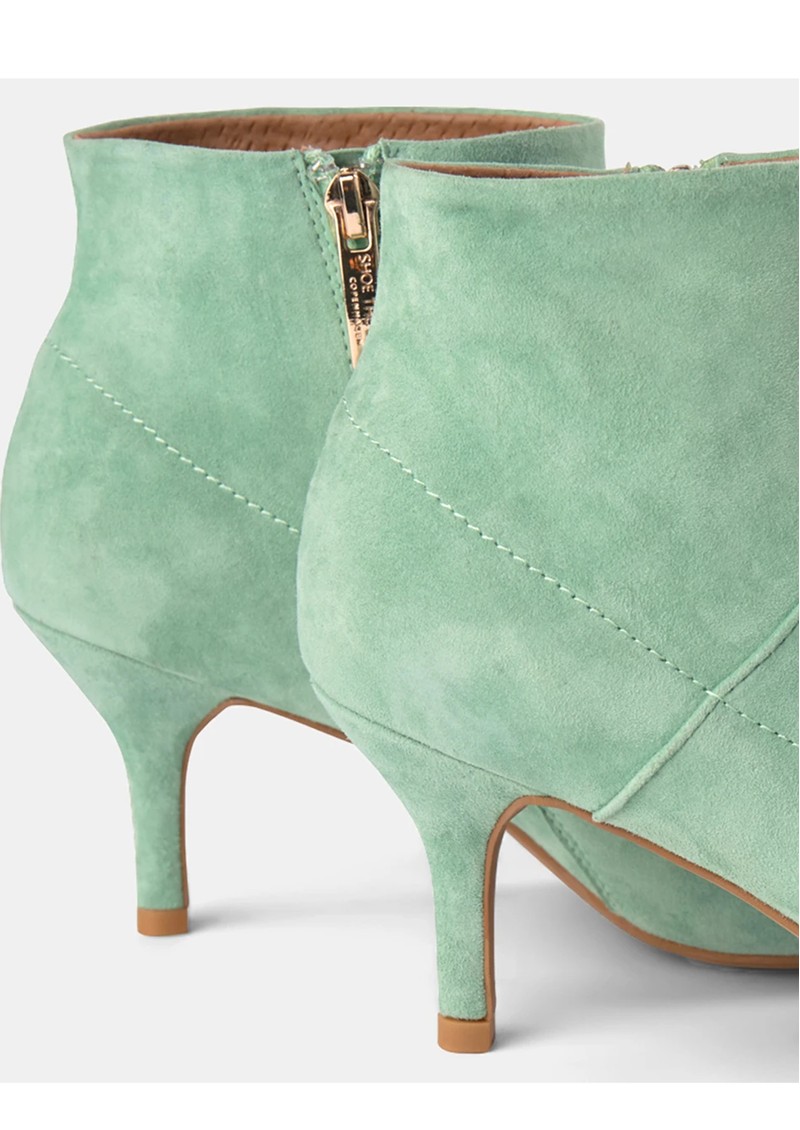 SHOE THE BEAR Valentine Suede Heel Shoe Boot Mint