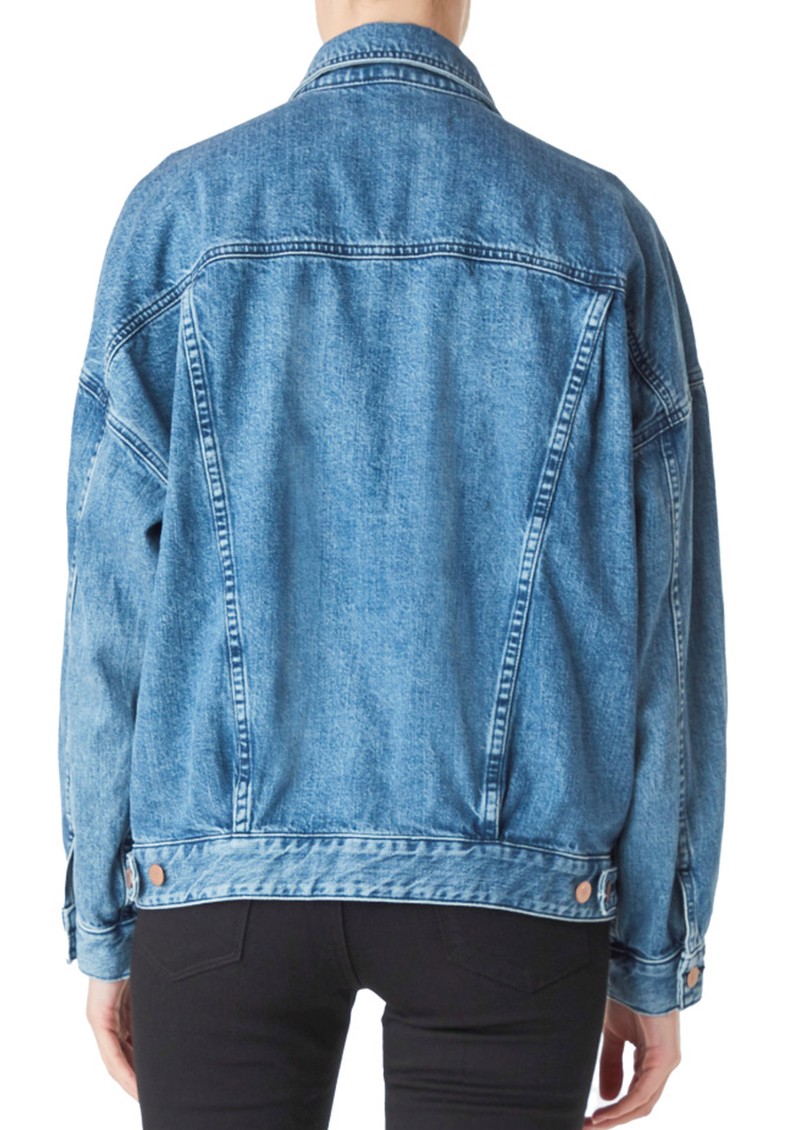 J Brand Drew Oversized Denim Jacket 