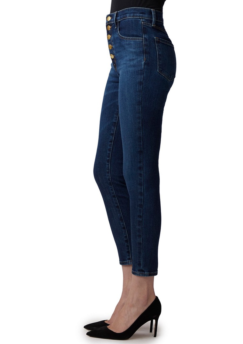 J Brand Lillie High Rise Photo Ready Crop Skinny Jeans Arcade