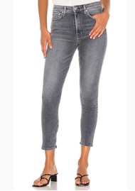  Nina High Rise Ankle Skinny Jeans - Sand River