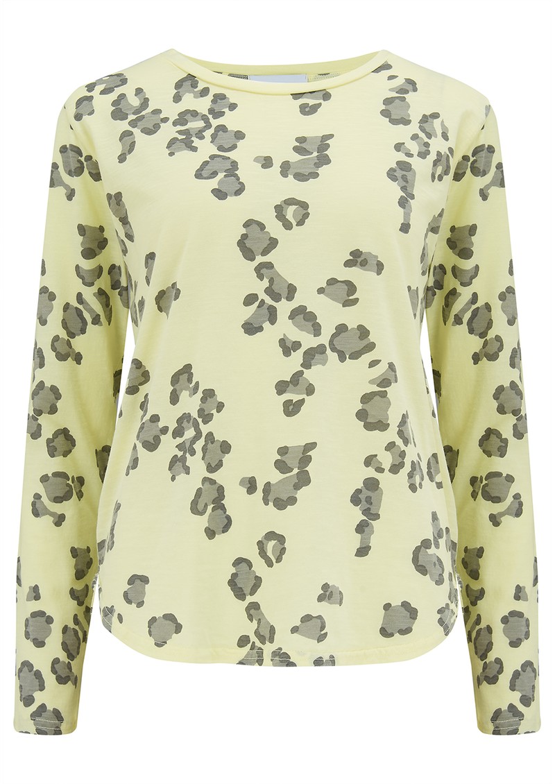 neon yellow long sleeve shirt