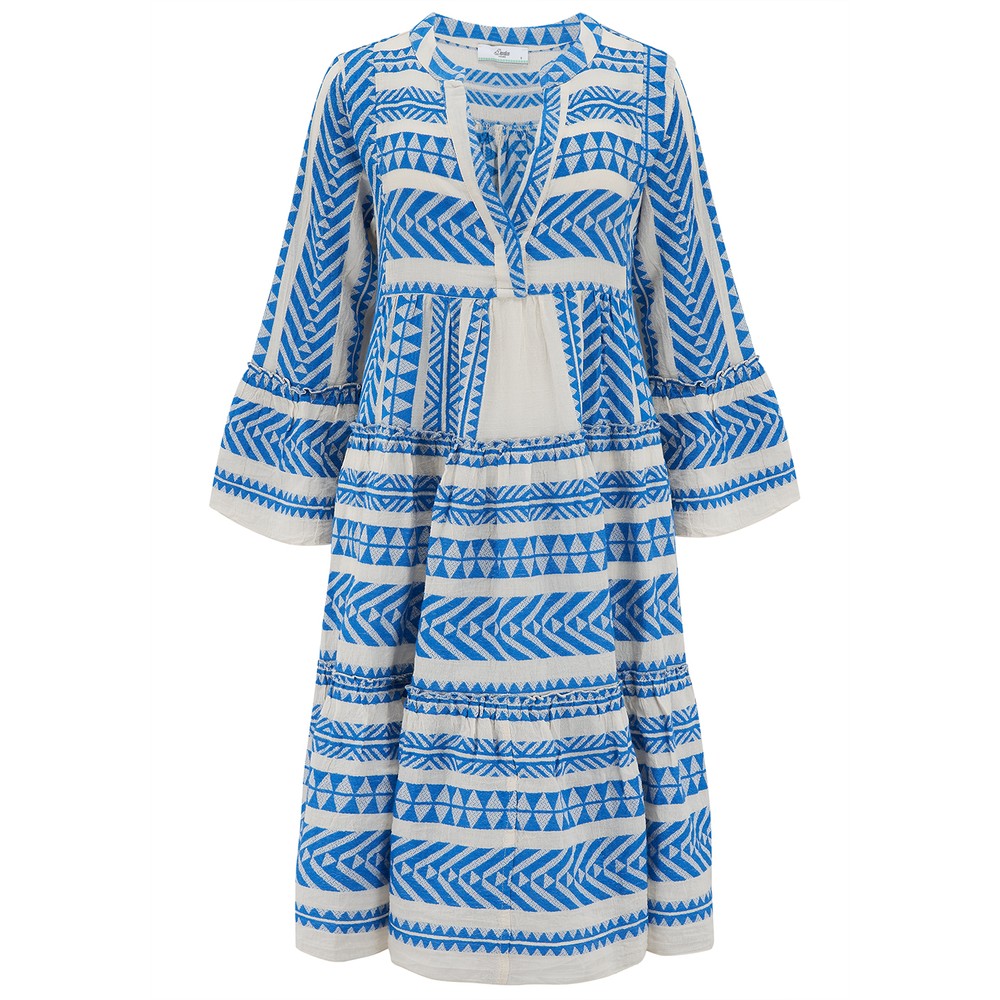 DEVOTION Ella Midi Dress - Blue