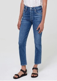 CITIZENS OF HUMANITY Charlotte High Rise Straight Leg Jeans - Dancefloor