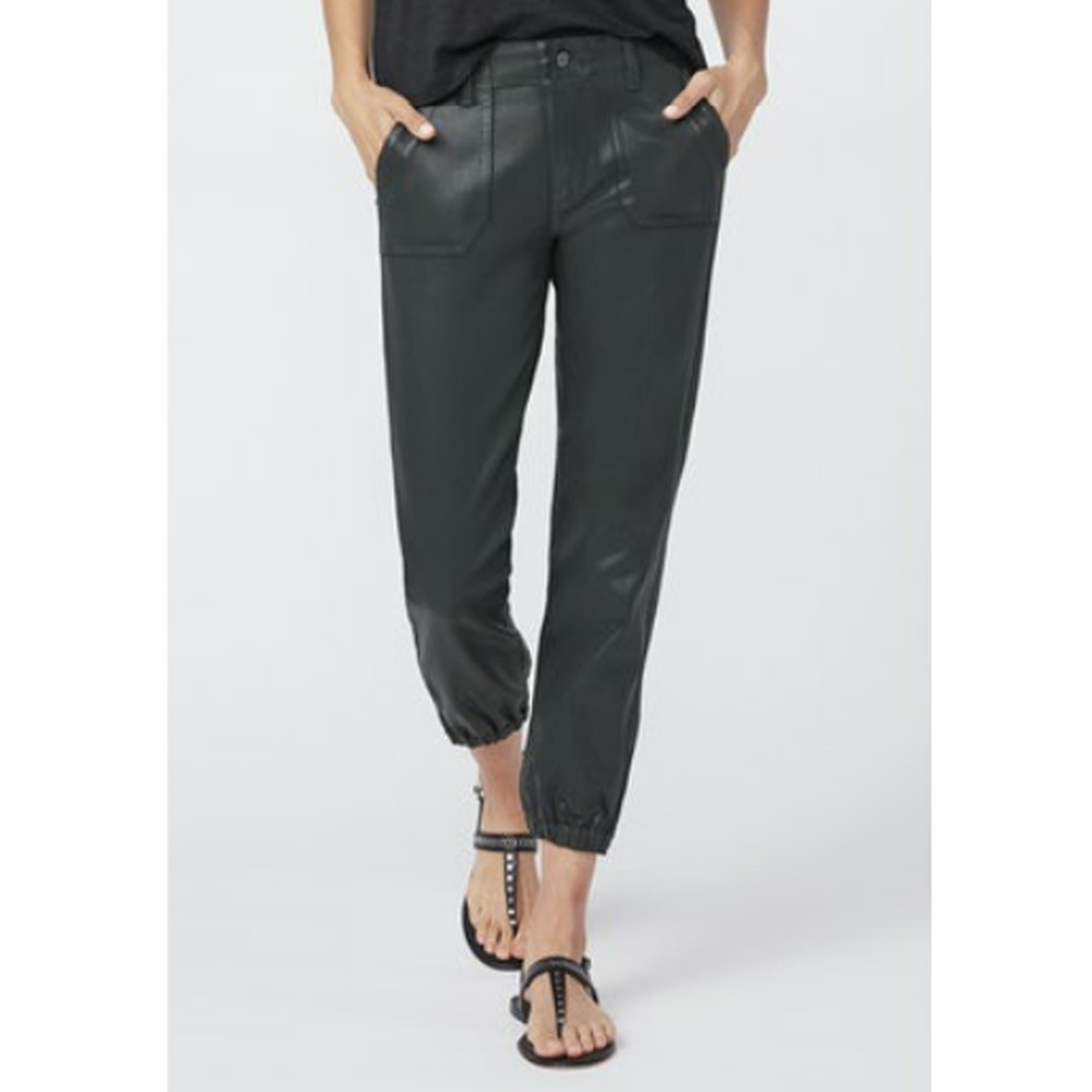 Paige Denim Mayslie Coated Jogger 