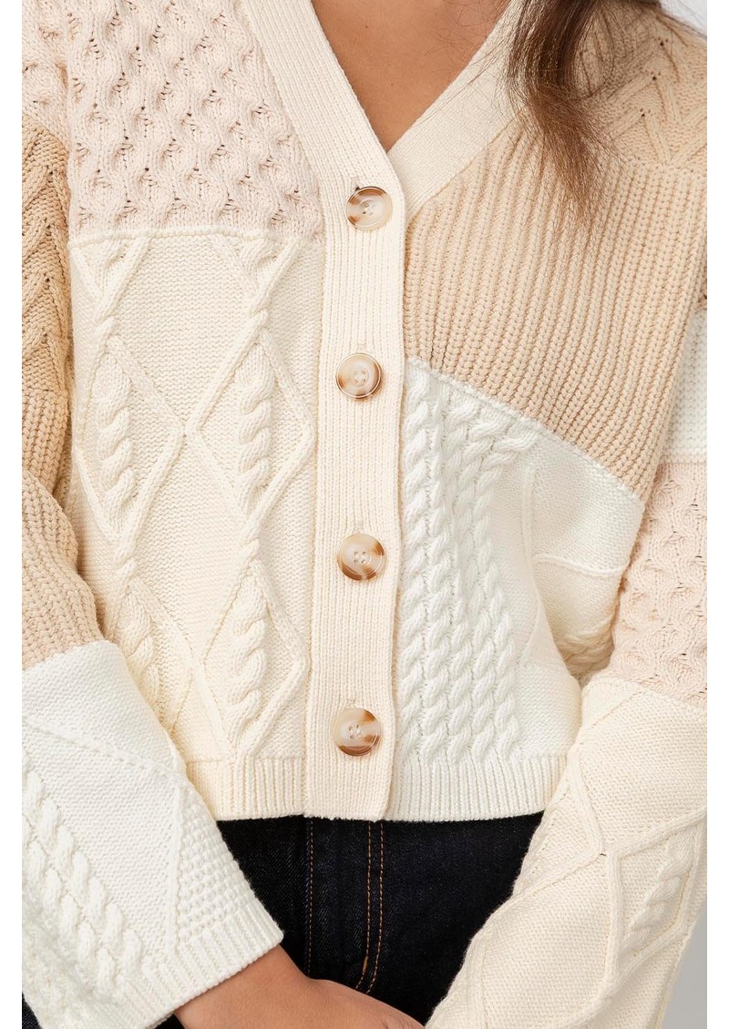 rails reese plaid cardigan