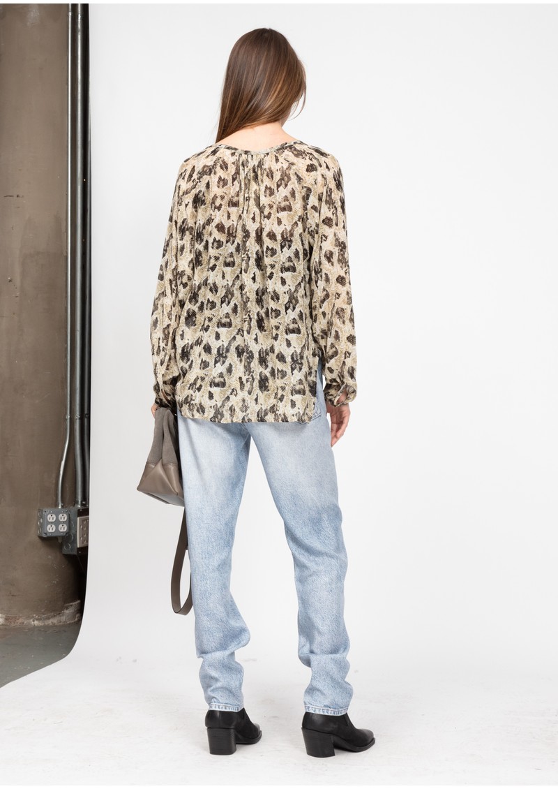 rag & bone yuni burnout blouse