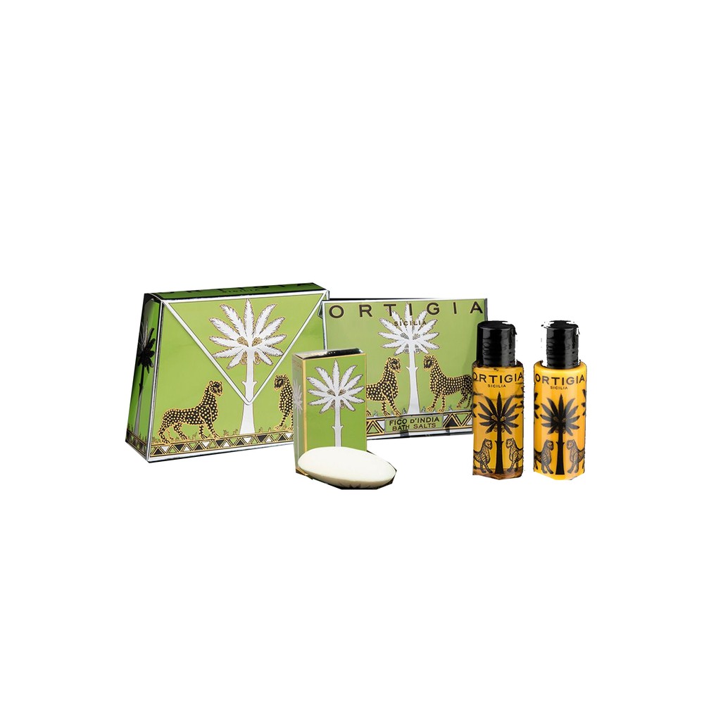Ortigia Women's Cream Handbag Gift Set -Fico D'india