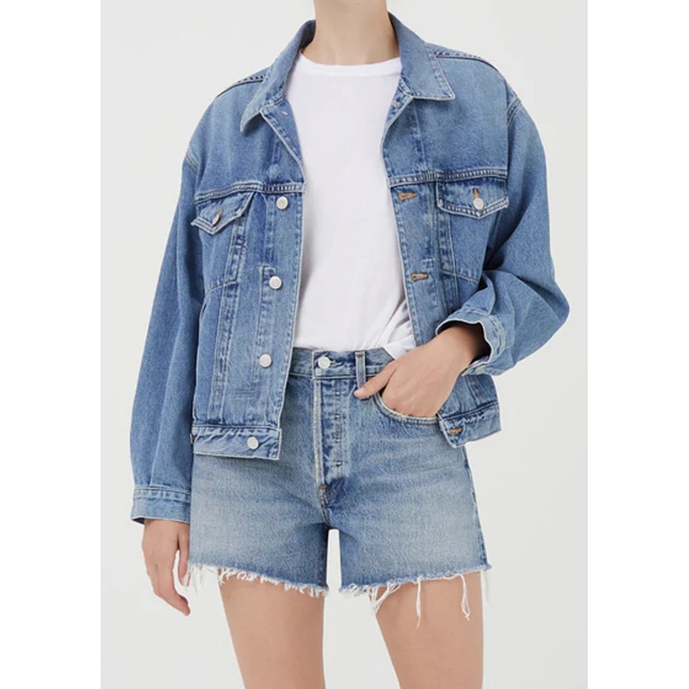 AGOLDE Charli Relaxed Denim Jacket - Debate