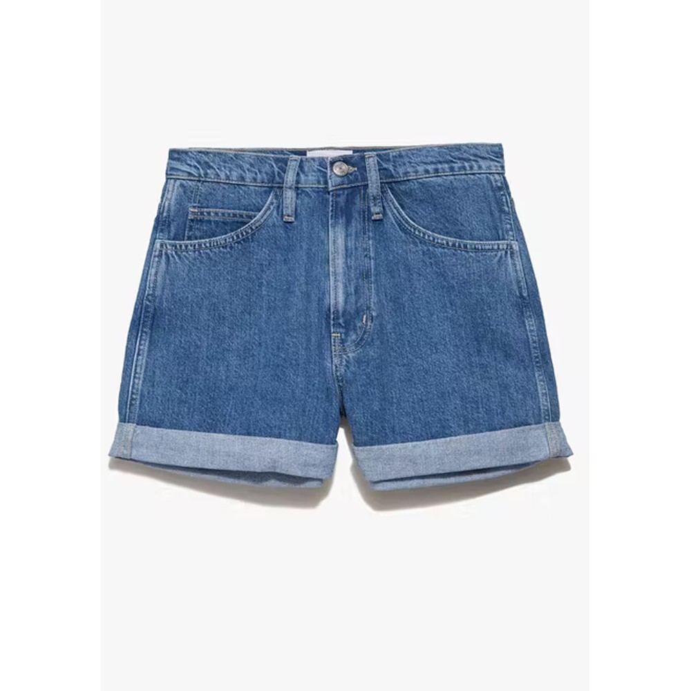 Frame Denim High Rise Cuffed Short 