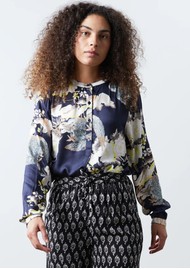 LOLLYS LAUNDRY Singh Blouse - Dark Navy