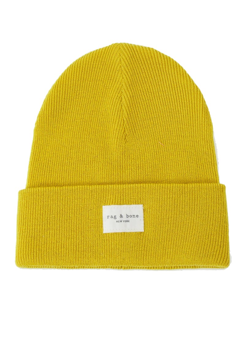 RAG & BONE Addison Beanie Mustard