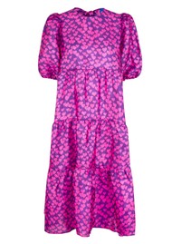 CRAS Lili Dress - Heartbeats Purple