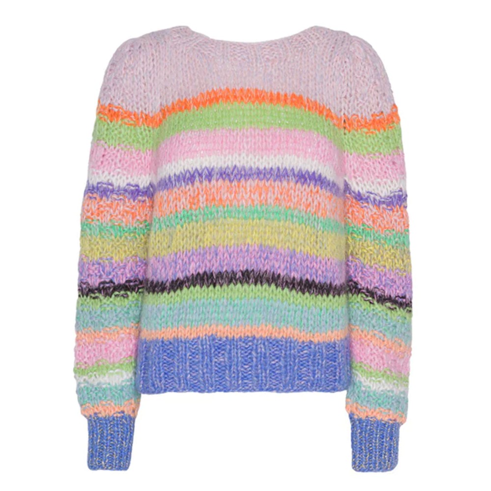 Fanny Stripe V-Back Knit - Multi
