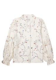 MUNTHE Jelima Silk Shirt - Ivory