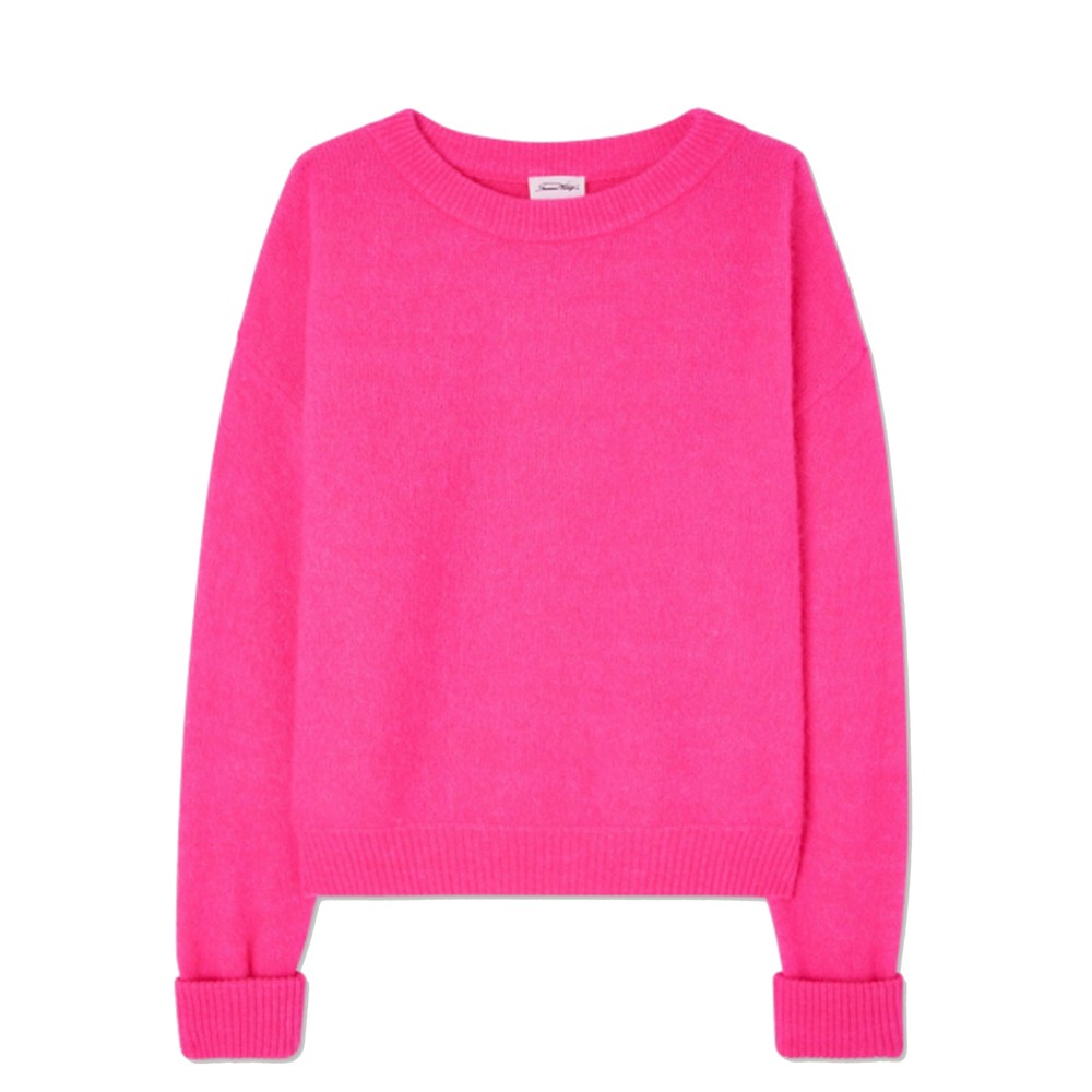 American Vintage Vitow18 Knit - Rose Fluo Melange