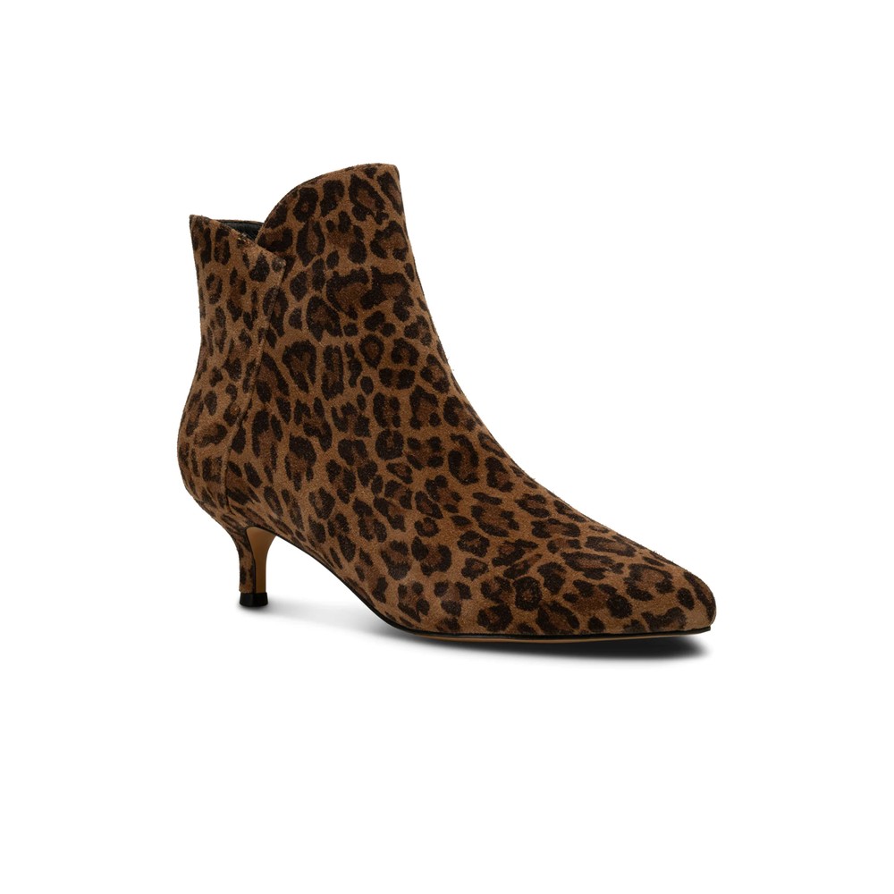 SHOE THE BEAR Saga Suede Boot - Leopard