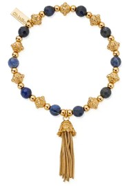 ChloBo Compassion Sodalite Bracelet - Gold