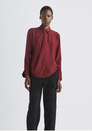 RAG & BONE Phillipa Blouse - Wine