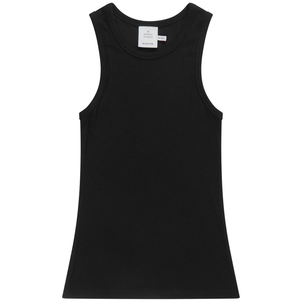 Munthe Women's Peach/Black Tank Top