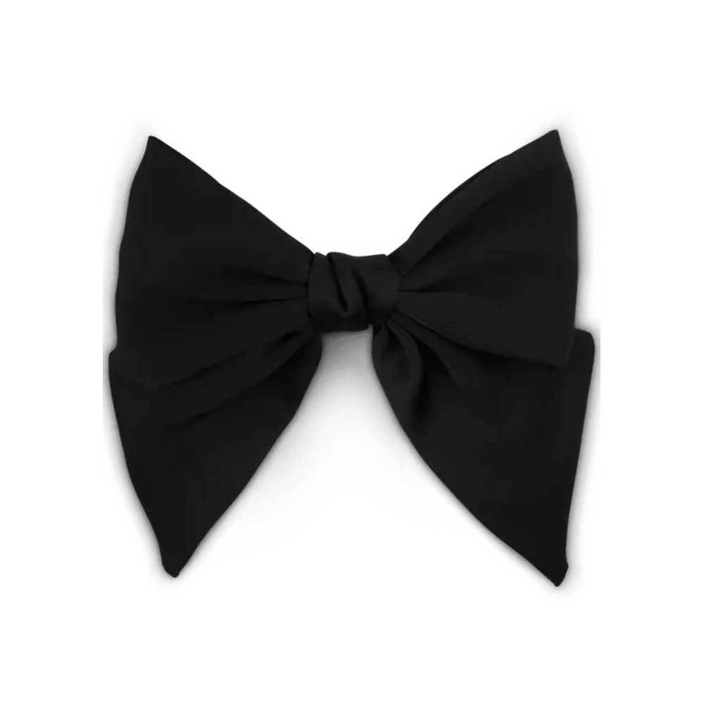 Sui Ava Women's Black Smooth Hair Bow