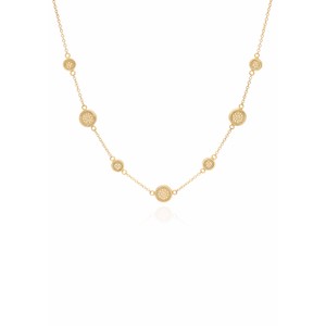 Classic Station Necklace - Gold